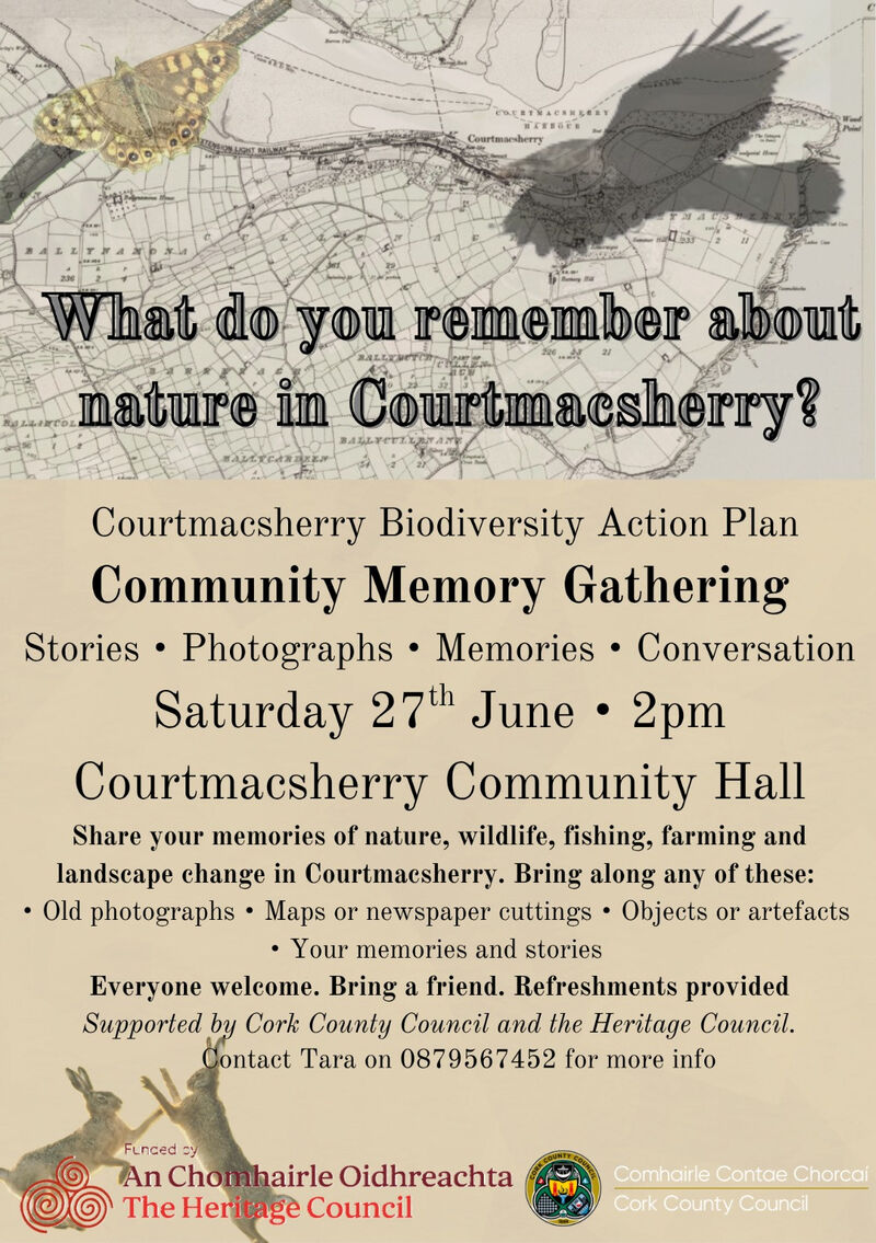 What do you remember about nature in Courtmacsherry? - 27 June 2026
