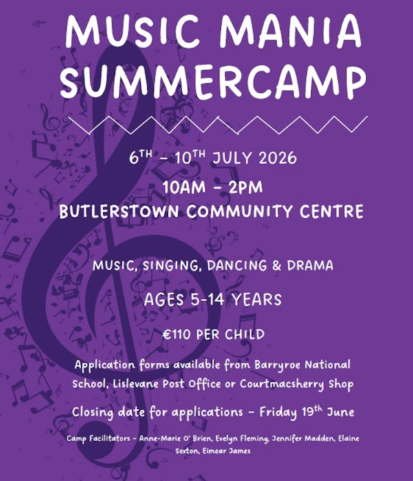 Music Mania Summer Camp