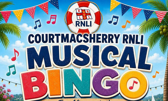 Courtmacsherry RNLI Musical Bingo: 28 June 2026