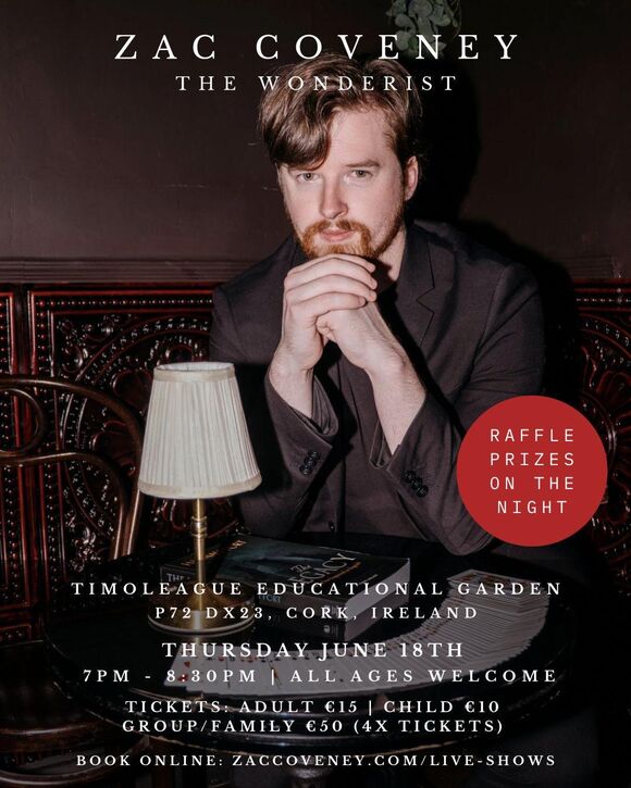 Zac Coveney - The Wonderist - 18 June 2026