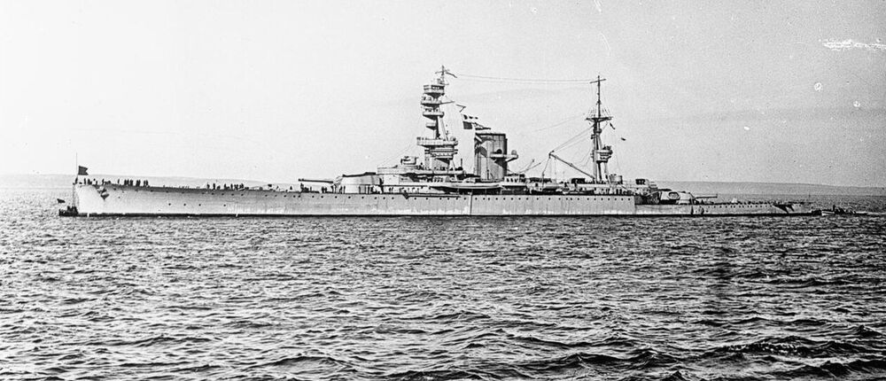 HMS Courageous - sunk by U-29 on 17 Sept 1939 (3 days after the sinking of 'British Influence')