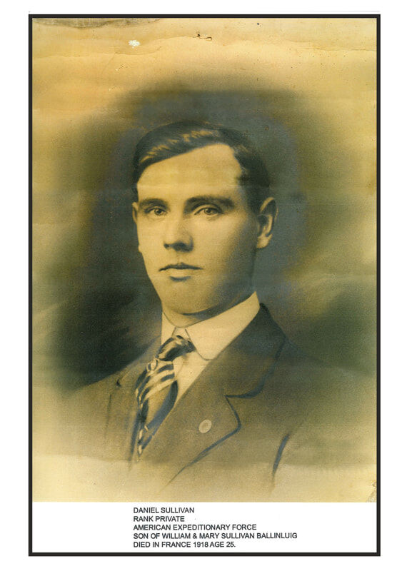 Private Daniel Sullivan - United States Army - World War One