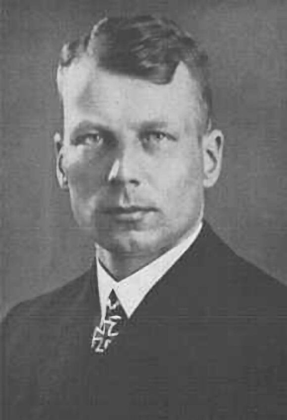 Kapitänleutnant Otto Schuhart (1 Apr 1909 - 10 Mar 1990)