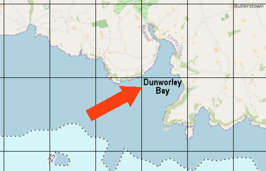 The wreck site