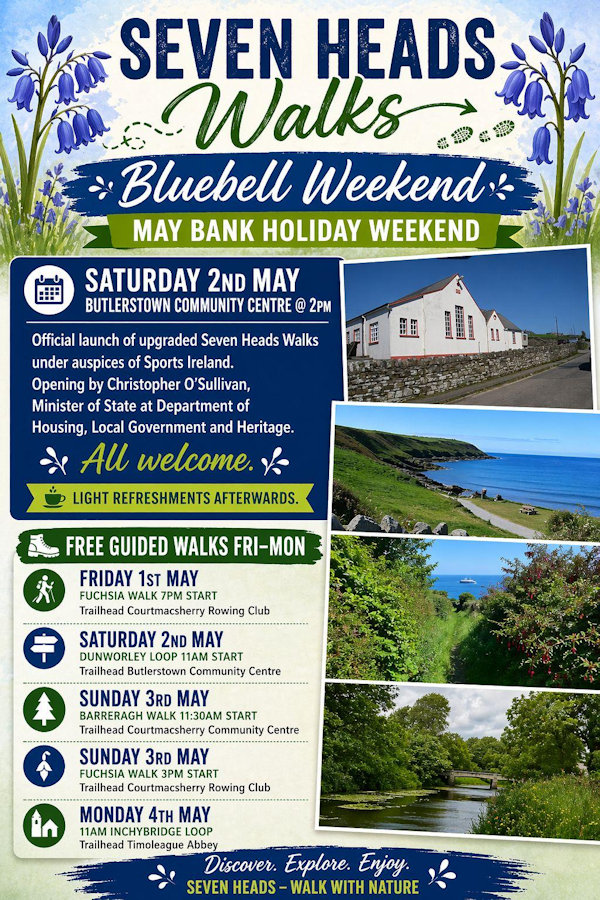 Seven Heads Walk Poster